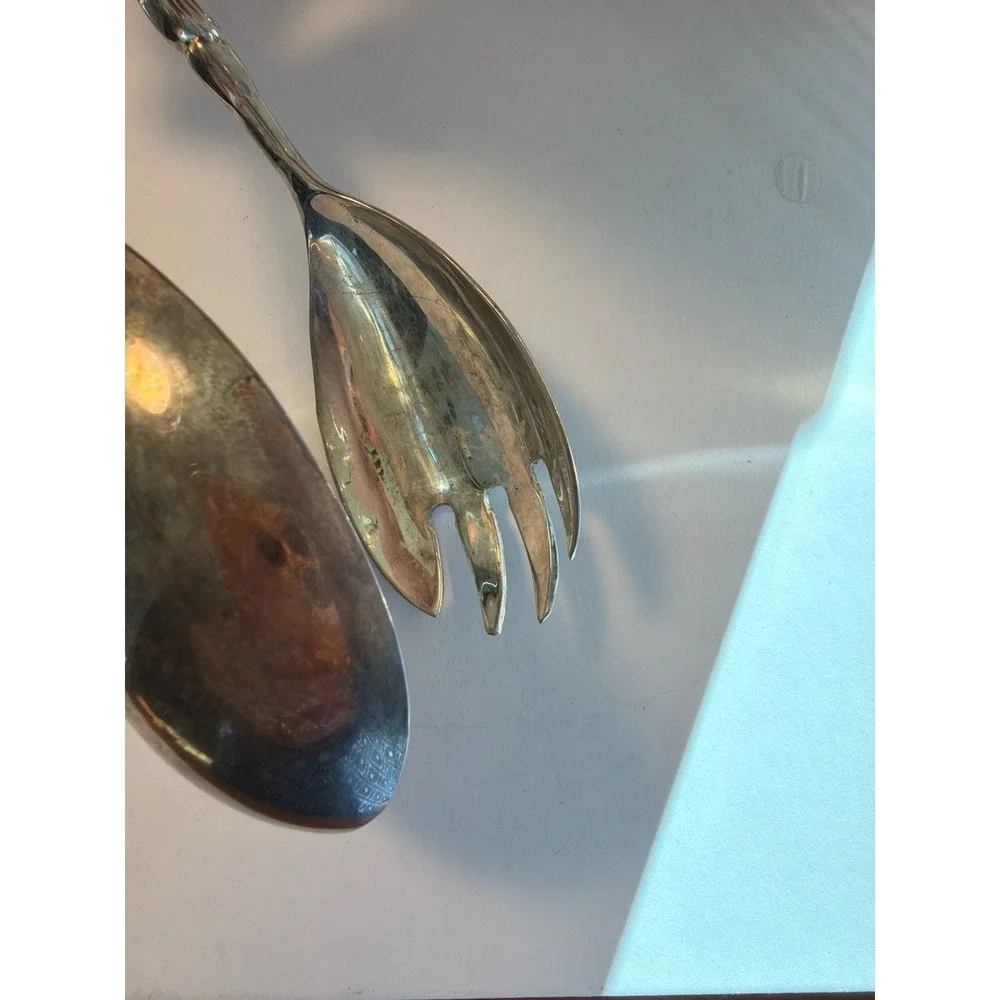 Arthur‎ Court Aluminum Grape & Bird Scissor Salad Serving Tongs